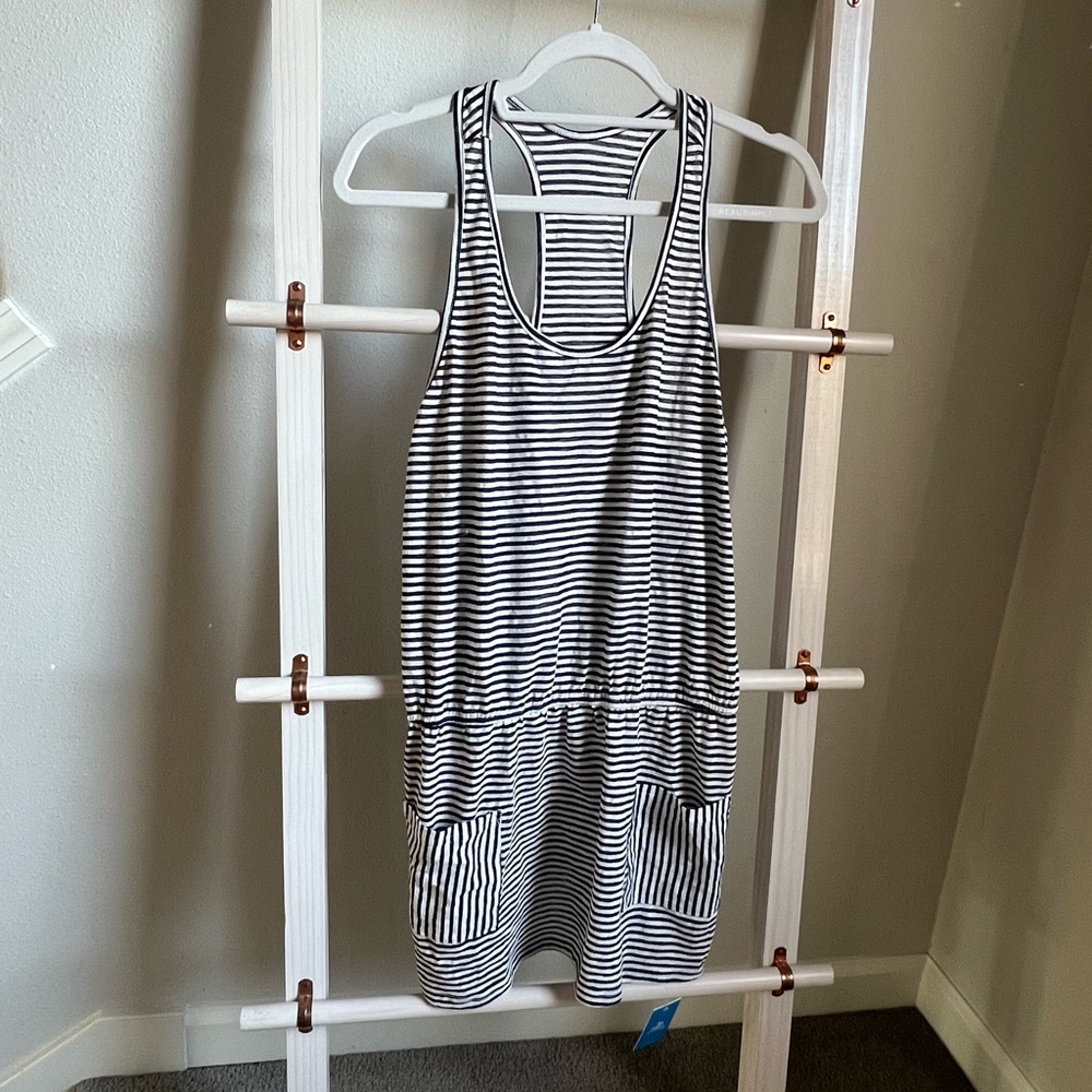 CUPSHE Women Striped Swimsuit Coverup